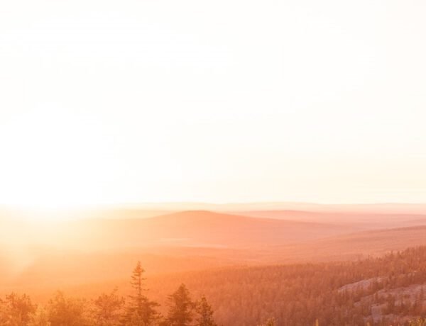 Sallatunturi, keskiyön aurinko